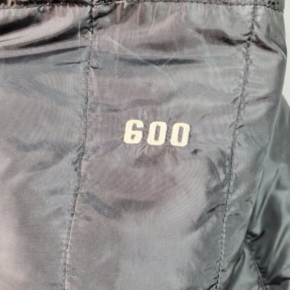The North Face Down Puffer Jacket Womens L Black 600 Fill Metropolis Mid Length - Picture 8 of 10